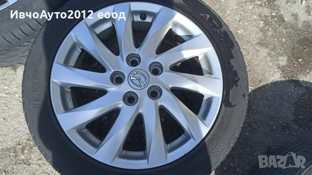 Алуминиеви джанти 17 Mazda , снимка 5 - Гуми и джанти - 53981775