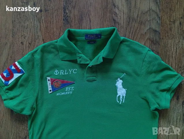 POLO RALPH LAUREN Big Pony - мъжка тениска р-р L, снимка 3 - Тениски - 55677982