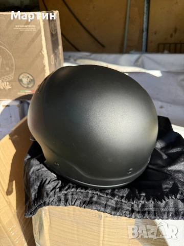 Чисто нова каска Scorpion Exo-Combat Evo Solid черен мат, размер XS, тегло: 1250 гр., снимка 7 - Аксесоари и консумативи - 54944608