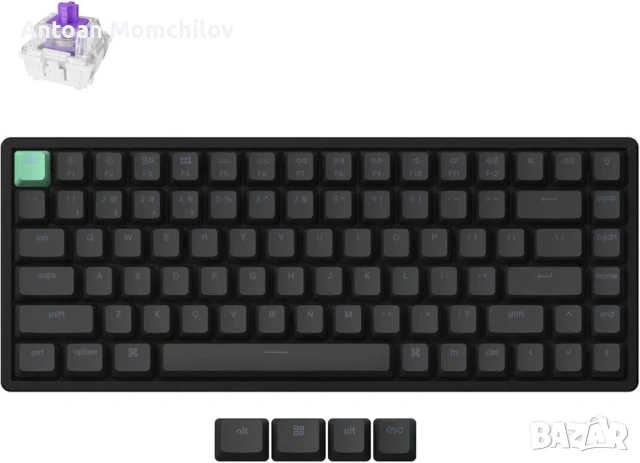Магнитна клавиатура Keychron K2 HE ISO RGB, снимка 2 - Клавиатури и мишки - 54805379