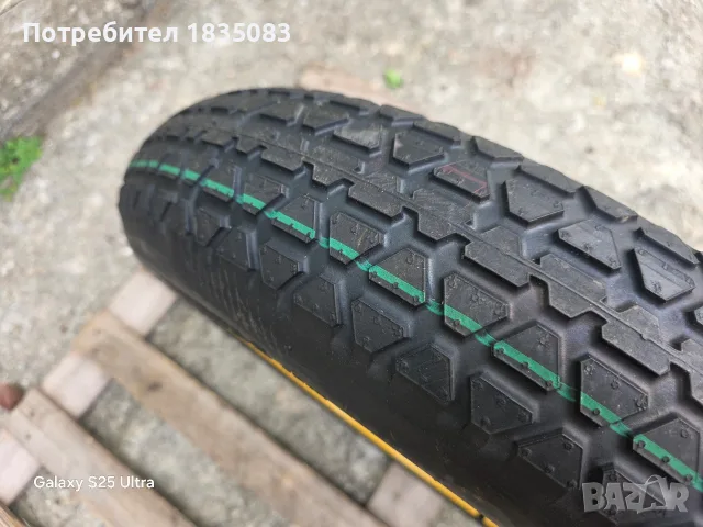 Резервна гума/патерица 17ка 5х100 Subaru, снимка 3 - Гуми и джанти - 55427617