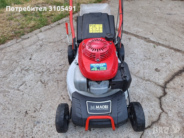 Косачка Honda самоходна мулчираща с кош, снимка 2 - Градинска техника - 54742807