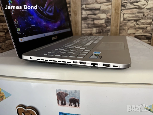 Лаптоп Asus / 15.6” / i7 6700HQ / 16GB RAM / GTX 950M 4GB GDDR3, снимка 4 - Лаптопи за игри - 55185258
