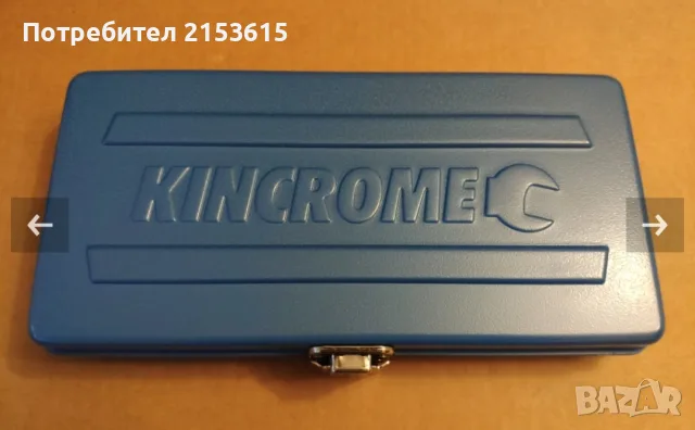 KINCROME 3/8" гедоре / гидория 29 части качествени вложки камъни комплект метална кутия, снимка 3 - Гедорета - 55441258