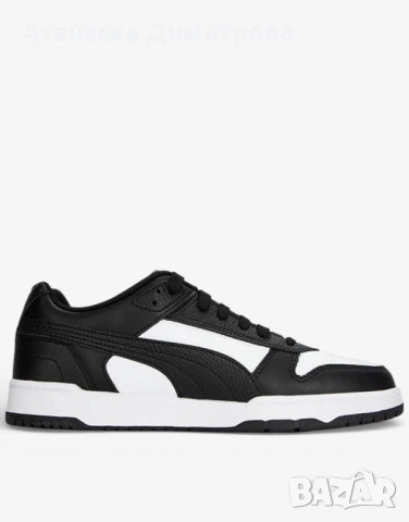 PUMA Rebond Game Low Shoes Black/White, снимка 2 - Маратонки - 54369381
