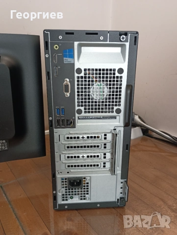 Компютър Dell Optiplex 3050  i5-7500 + монитор , клавиатура и мишка, снимка 6 - Работни компютри - 55168487