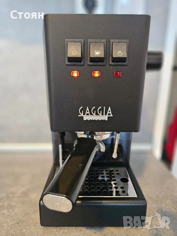 ЧИСТО НОВА Gaggia Classic E24 Thunder Black + 24 МЕСЕЦА ГАРАНЦИЯ! Само ЛИЧНО ПРЕДАВАНЕ за София