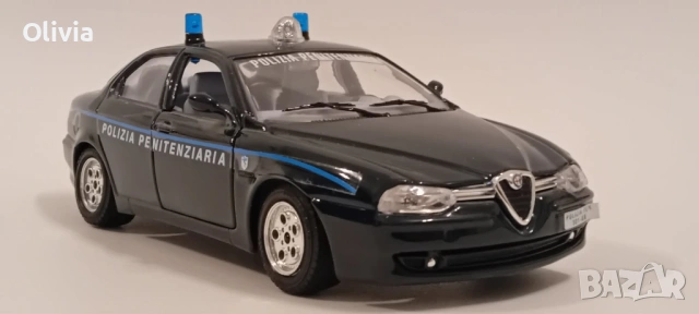 Alfa Romeo 156 1:24 - BBurago , снимка 4 - Колекции - 54394750