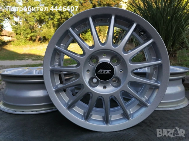Джанти 15" 4х100 ATS, снимка 5 - Гуми и джанти - 54963755