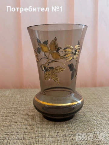 Винтидж ваза от Bohemia Glass 