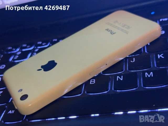 Продавам жълт iPhone 5C 8 GB, снимка 5 - Apple iPhone - 54895892