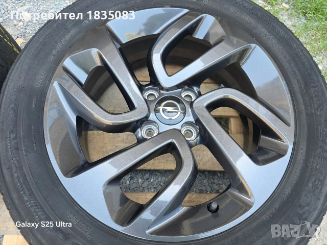 Лети джанти 16ки 4х108 Opel, Peugeot, Citroen + летни гуми 195/60/16 Bridgestone, снимка 7 - Гуми и джанти - 55093158