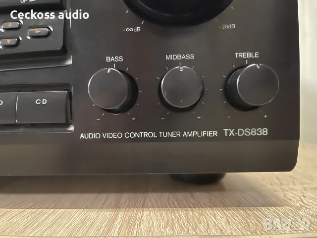 Onkyo Integra TX-DS838 AV ресивър – 165 € с дистанционно, снимка 5 - Ресийвъри, усилватели, смесителни пултове - 55499727
