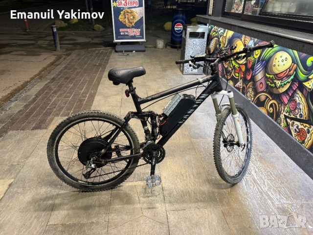 Електрически велосипед Canyon Nerve XC 6 – 1200W, нова батерия 48V