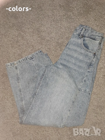 Дънки barrel fit Zara, снимка 6 - Дънки - 54577624