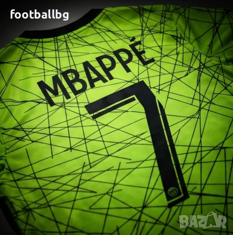 MBAPPE 7 💙⚽️ детско юношески футболни екипи PSG 💚⚽️ РЕТРО екипи , снимка 8 - Футбол - 40019311