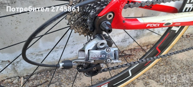 ПРОДАВАМ ШОСЕЙНО КАРБОНОВО КОЛЕЛО FOCUS, снимка 13 - Велосипеди - 54267805