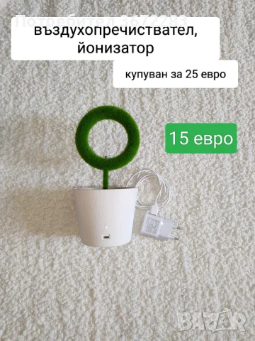 Пречиствател за въздух, йонизатор