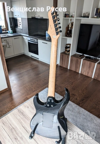 Washburn WG-500 Metallic Gray, 2000, Korea, снимка 6 - Китари - 54907470