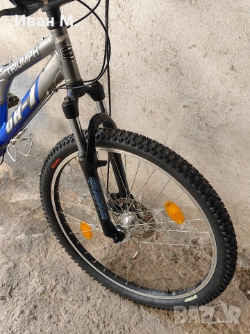 Алуминиев велосипед 26 цола Triumph , снимка 8 - Велосипеди - 53972428