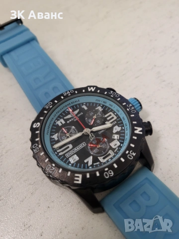 мъжки часовник Breitling Endurance Pro син, снимка 2 - Мъжки - 54638587