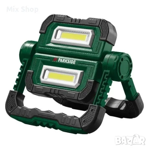 Нова Работна лампа ParkSide, LED 5 W, 3 режима на осветление, сгъваема стойка, 20x14x5,5 см, снимка 2 - Друга електроника - 55537303