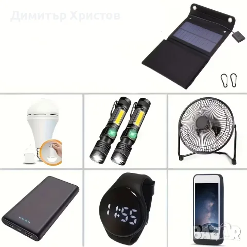 Соларно зарядно за телефон, снимка 8 - Къмпинг осветление - 55428999
