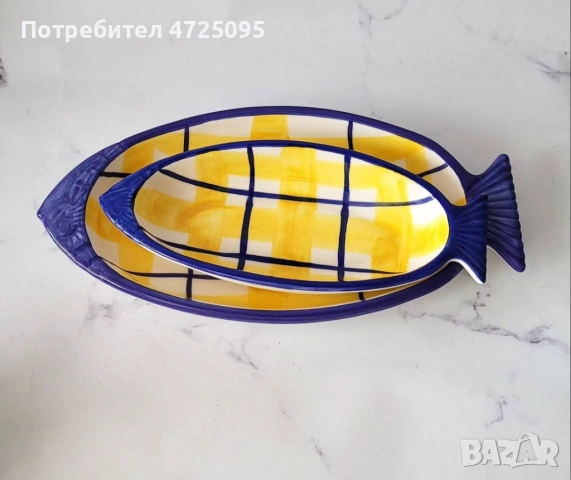 Рибни плата, снимка 2 - Сервизи - 54496771