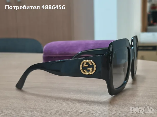 Gucci GG0053SN 001 Слънчеви очила, снимка 3 - Слънчеви и диоптрични очила - 55313733