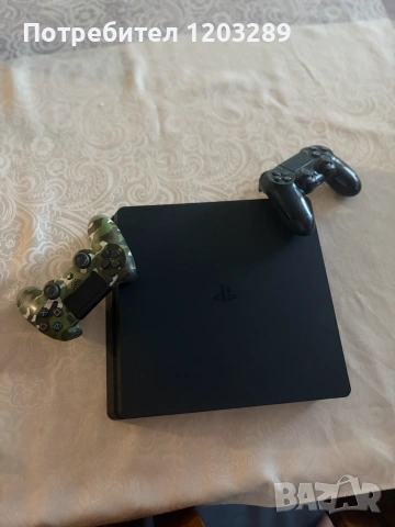 Play station 4 + два джойстика, снимка 3 - PlayStation конзоли - 55244241
