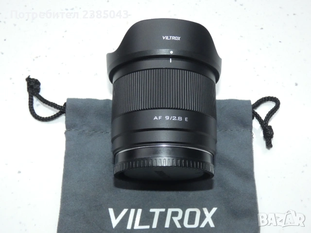 Обектив Viltrox ф58, AF 9/2.8Е  Sony ZV-E10 A6400 A6600 A6700 FX30 A7, снимка 6 - Обективи и филтри - 54013119