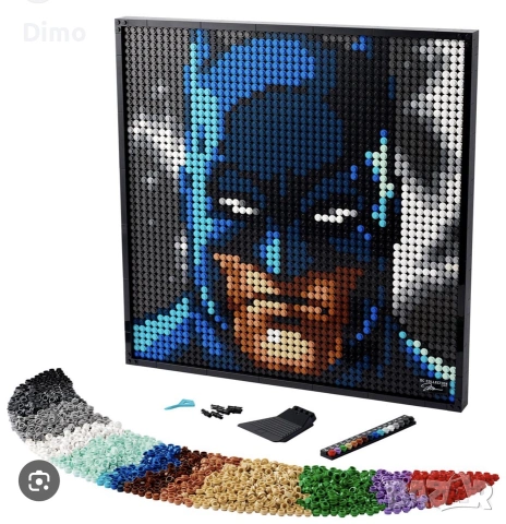 LEGO Art 31205 DC Jim Lee Batman, снимка 2 - Конструктори - 55289186