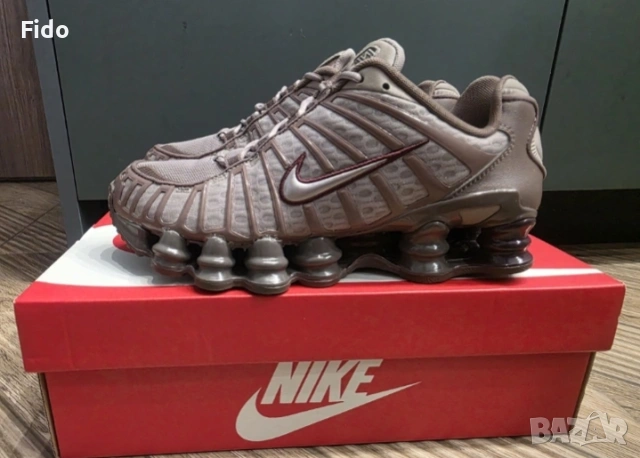Nike Shox TL "Pumice & Night Maroon