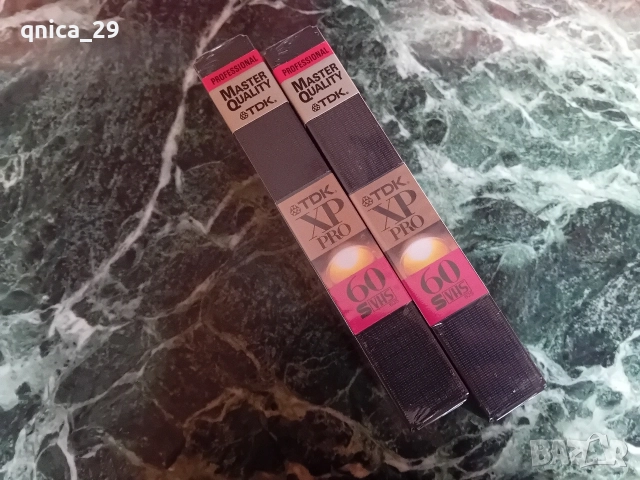 TDK XPpro 60 Super VHS видео касета, снимка 4 - Декове - 54764452