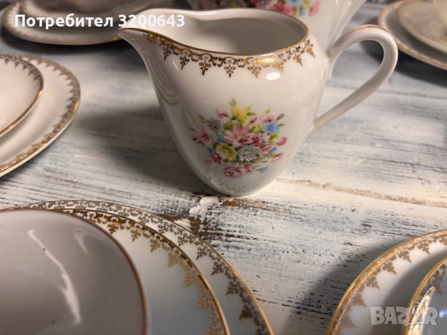 Порцеланов сервиз за дълго/късо кафе, снимка 3 - Сервизи - 54818704