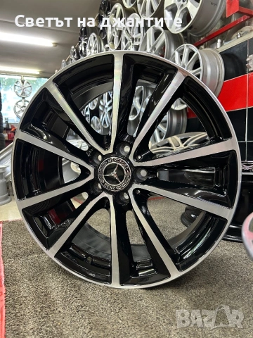 Джанти 18 Цола Mercedes A B C CLA GLB GLA Vito Оригинални, снимка 8 - Гуми и джанти - 54899661