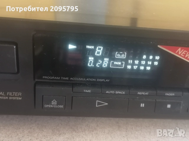 sony cdp-590 cd player , снимка 6 - Аудиосистеми - 55259631