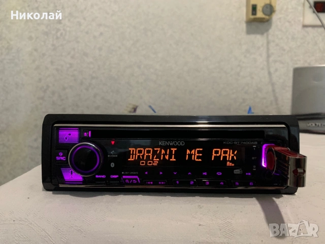 Авто Cd Kenwood Bluetooth, снимка 3 - Аксесоари и консумативи - 54370022