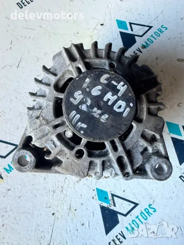 9664779680 12V динамо алтернатор Valeo от Ситроен Ц4 1.6 ХДИ 92к.с., 5ск., снимка 2 - Части - 55656449