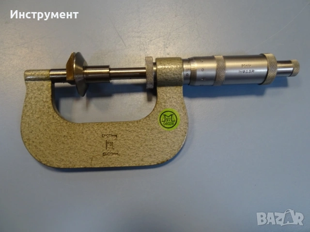 Микрометричен зъбомер USSR 0-25mm Gear Tooth Мicrometer, снимка 3 - Други инструменти - 54916144