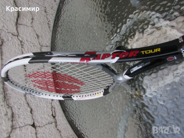 Тенис ракета Olympus Raptor Tour Ti Graphite, снимка 13 - Тенис - 54393788