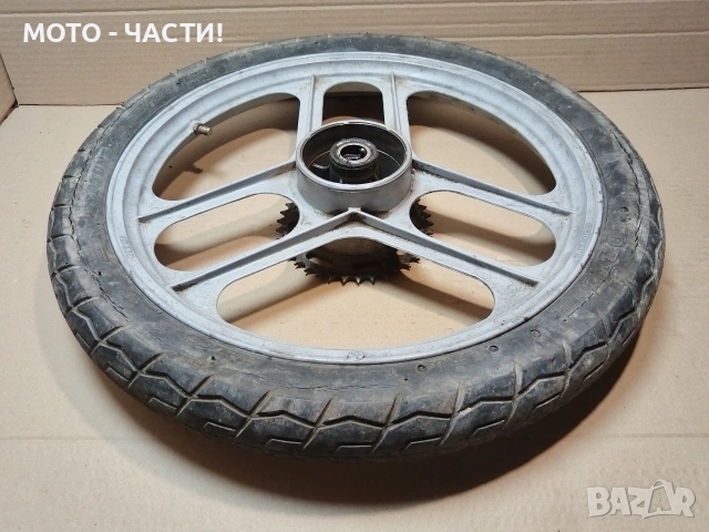 Задна Джанта с Гума За Скутер, Скутери / Е-1.35 х 16' Цола. / НОМЕР 418., снимка 4 - Части - 54586542