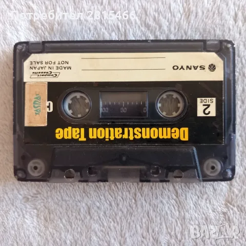 Демо аудио касета SANYO, снимка 3 - Аудио касети - 40045490