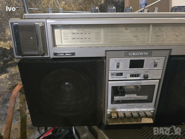 Касетофон CRAWN CSC 960 F, снимка 2 - Радиокасетофони, транзистори - 54011038