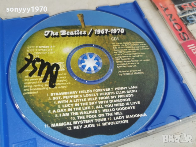 THE BEATLES X2 CD-ВНОС GERMANY 2805261849H2E6R, снимка 11 - CD дискове - 54702876