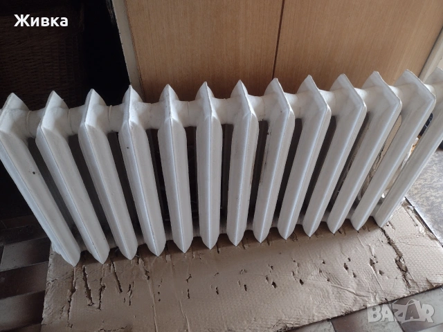 Продавам чугунен радиатор 13 глицера /ребра/, снимка 3 - Радиатори - 54966568