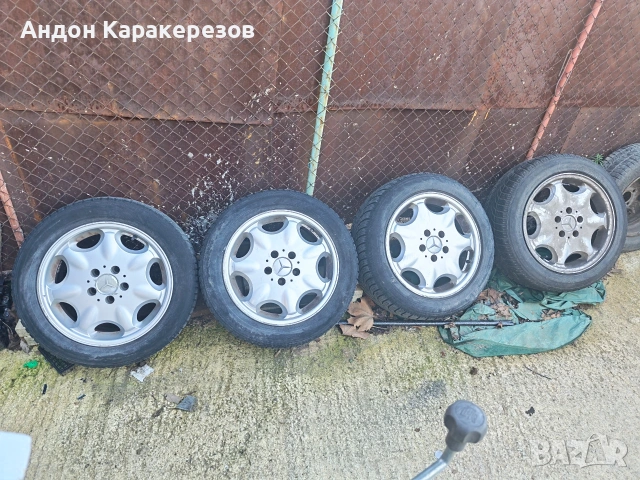 Джанти Мерцедес 16" с гуми, снимка 2 - Гуми и джанти - 54123412