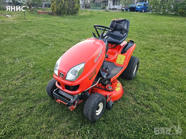 ДИЗЕЛОВА ТРАКТОРНА КОСАЧКА KUBOTA GR 1600. ПЕРФЕКТНА , снимка 4 - Градинска техника - 54402410