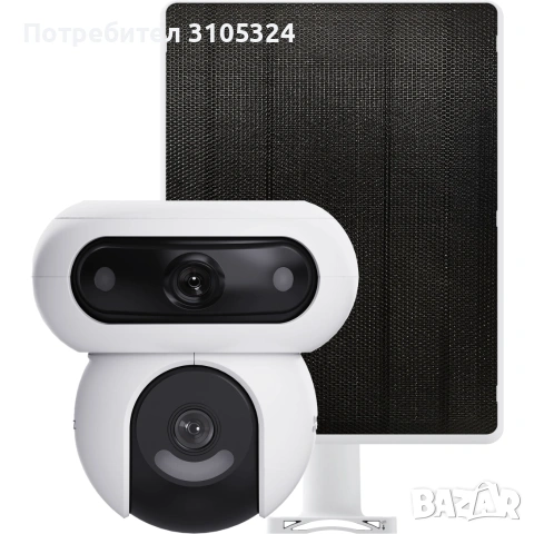 4G LTE и Wi-Fi, 4.0 Мегапиксела, Безжична управляема камера с два обектива EZVIZ на HIKVISION