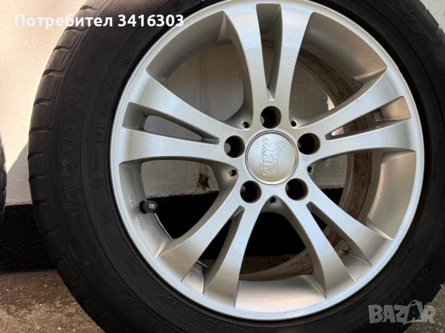 Джанти 16 5х112 + Гуми Dunlop SP Sport, снимка 8 - Гуми и джанти - 54574244